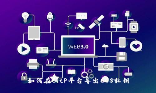 如何在BitP平台导出EOS私钥