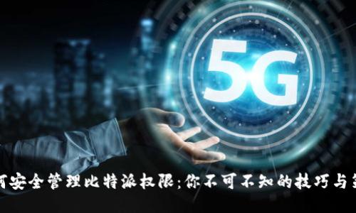 如何安全管理比特派权限：你不可不知的技巧与策略