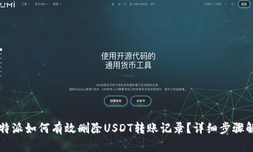 比特派如何有效删除USDT转账记录?详细步骤解析