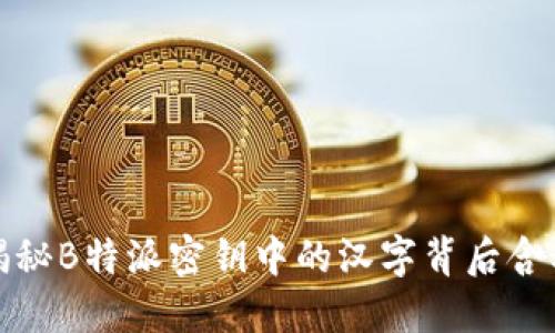 揭秘B特派密钥中的汉字背后含义